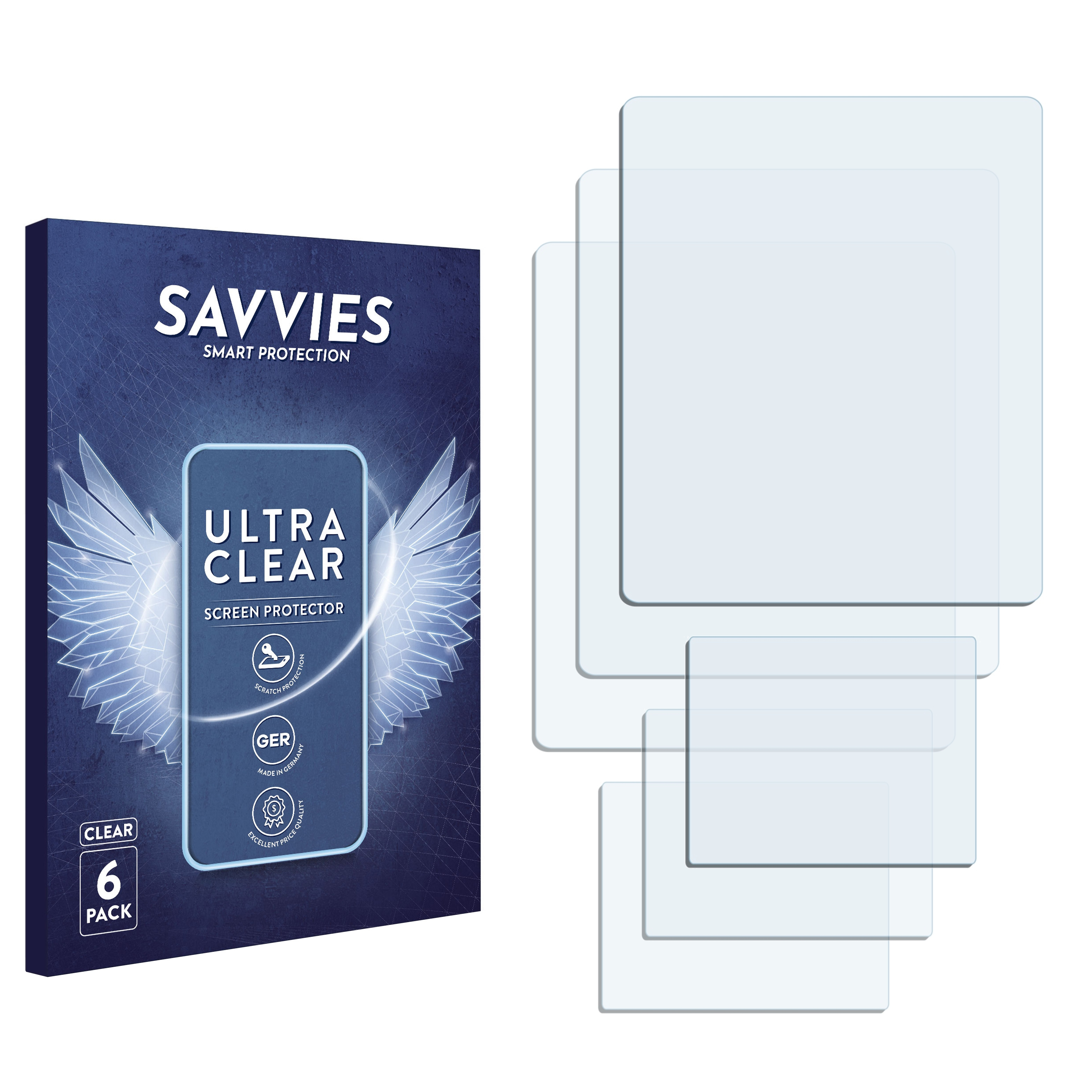klare E700) Samsung Schutzfolie(für SAVVIES 6x