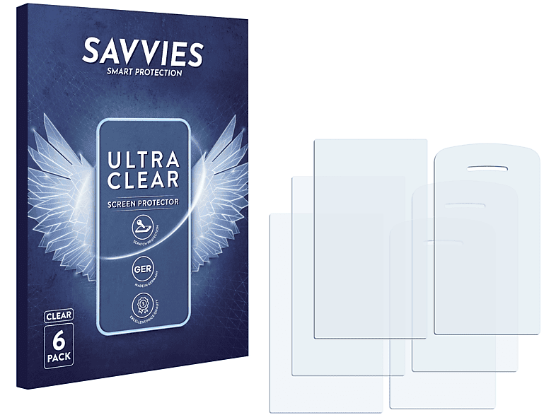 SAVVIES 6x klare One OT-536) Touch Schutzfolie(für Alcatel