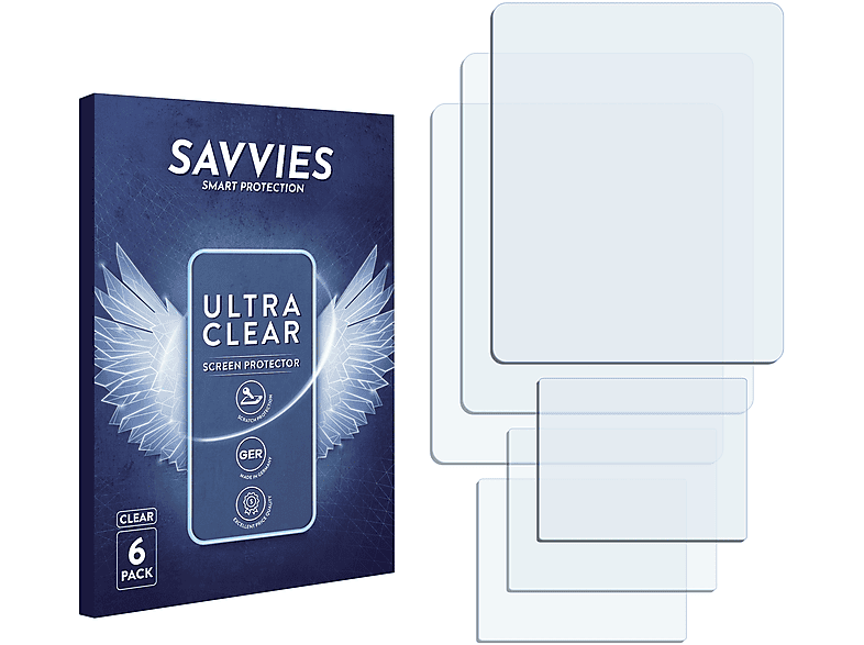 SAVVIES 6x klare Schutzfolie(für SGH-E720) Samsung