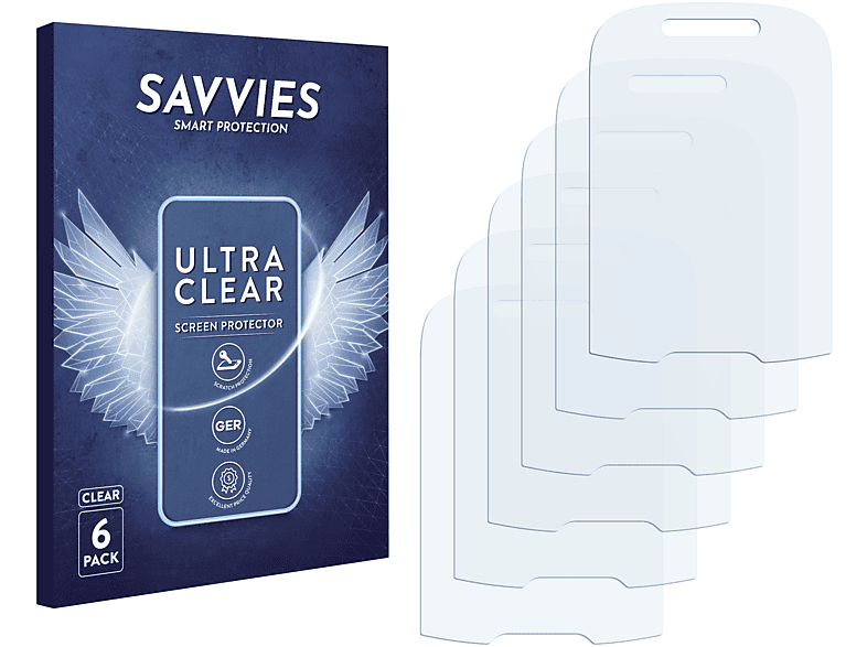 Samsung klare Schutzfolie(für SAVVIES SGH-S150G) 6x