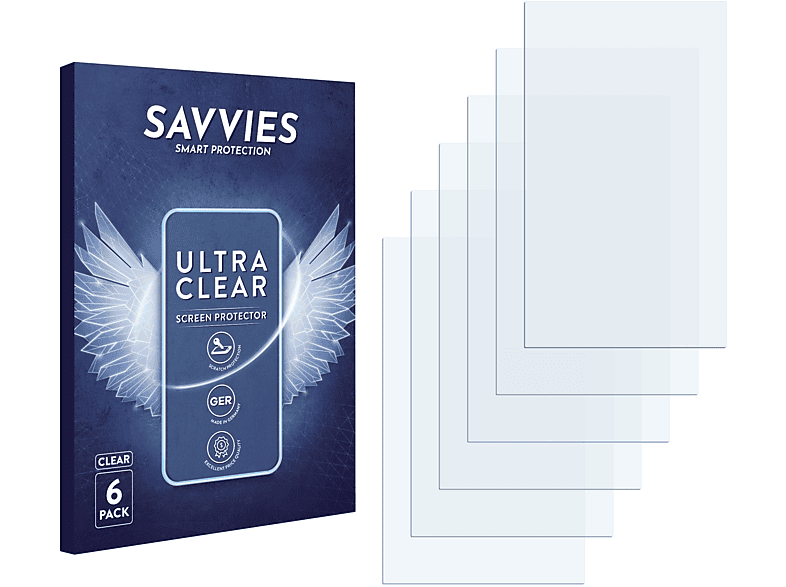 SAVVIES 6x klare Schutzfolie(für Red Hydrogen One) | Displayschutzfolien & Gläser