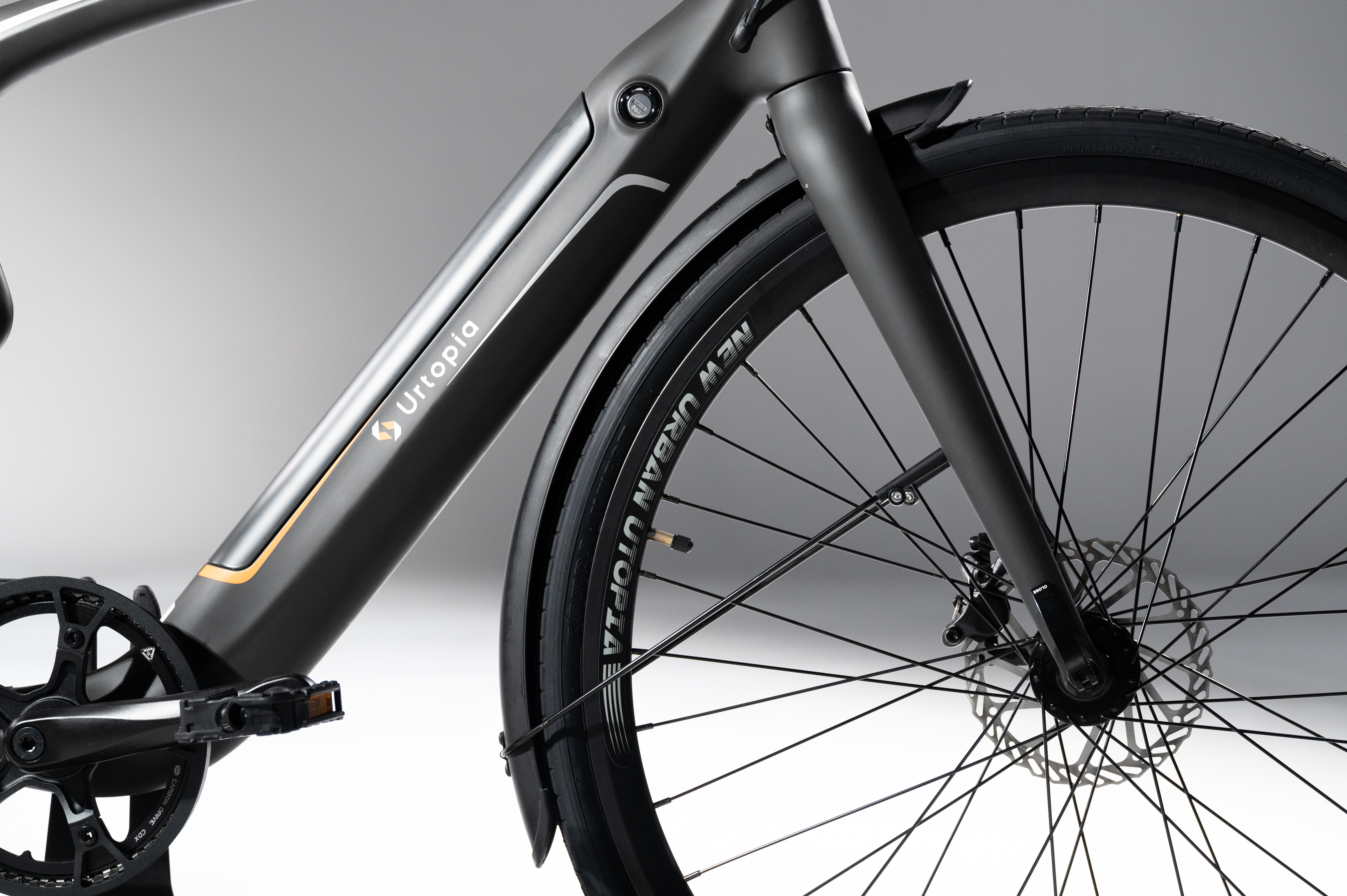 URTOPIA Leichtes Carbon Citybike Large, (Laufradgröße: 29 Smart Sirius) Zoll, Akku E-Bike Large Unisex-Rad, 352.8 Wh, Abnehmbaren mit