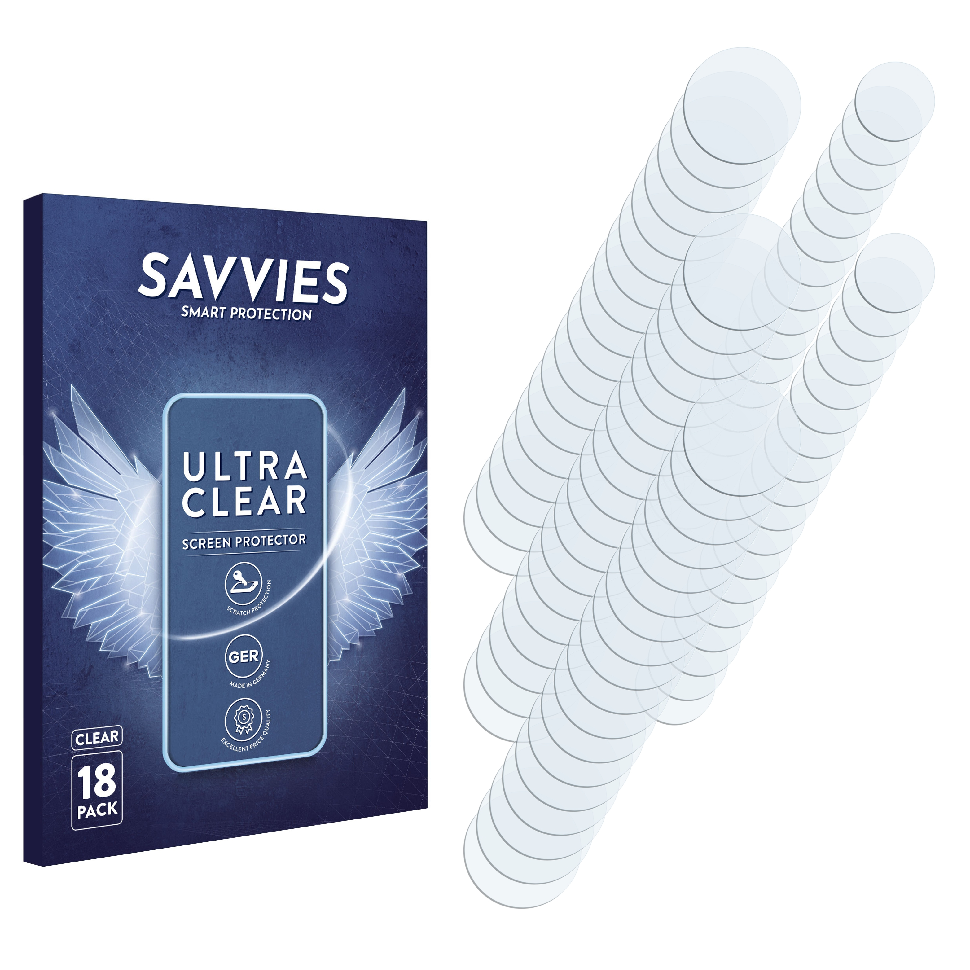 SAVVIES 18x klare Schutzfolie(für S22 Edition) Ultra Enterprise 5G Galaxy Samsung