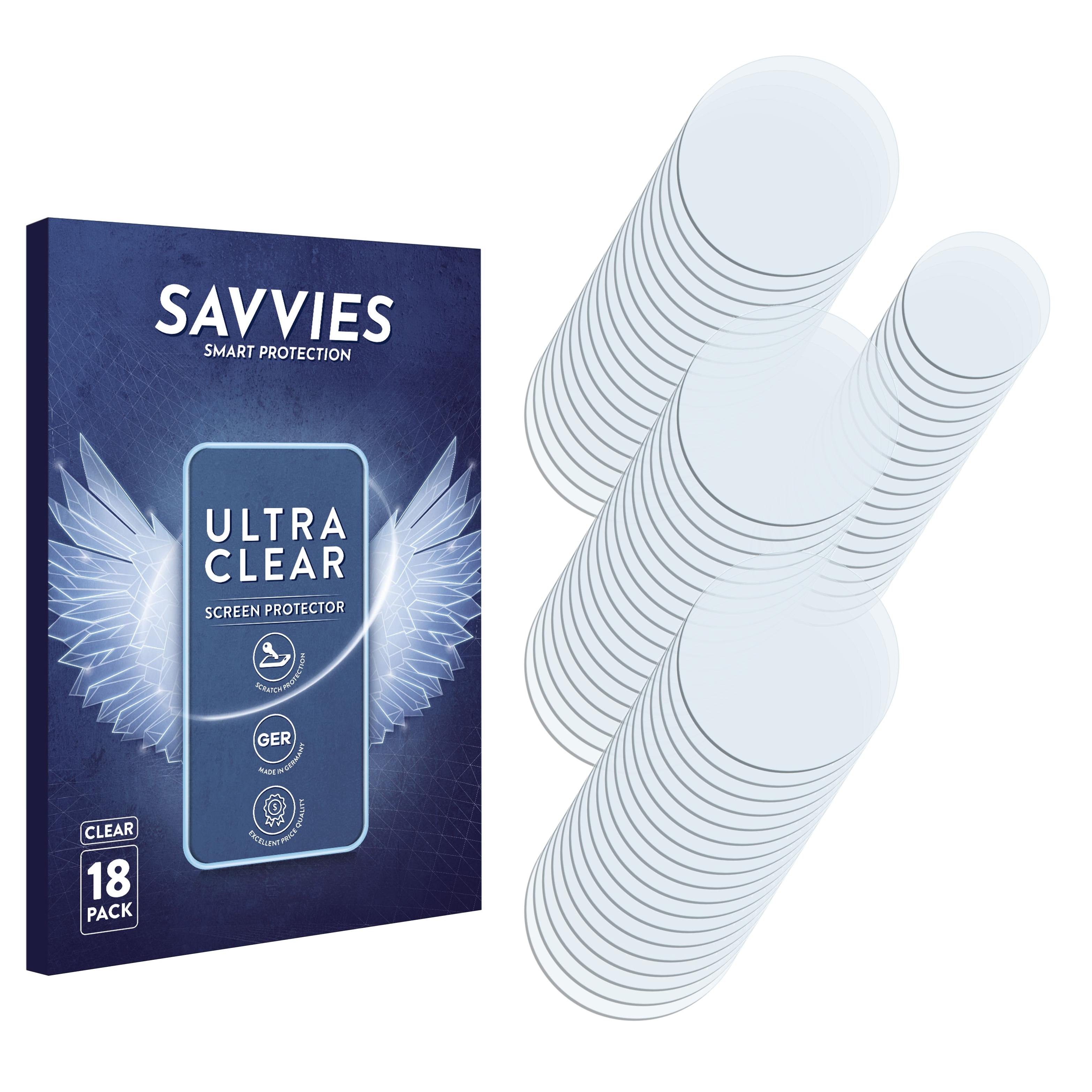 SAVVIES 18x klare A13 Samsung Kamera)) Galaxy Schutzfolie(für (NUR