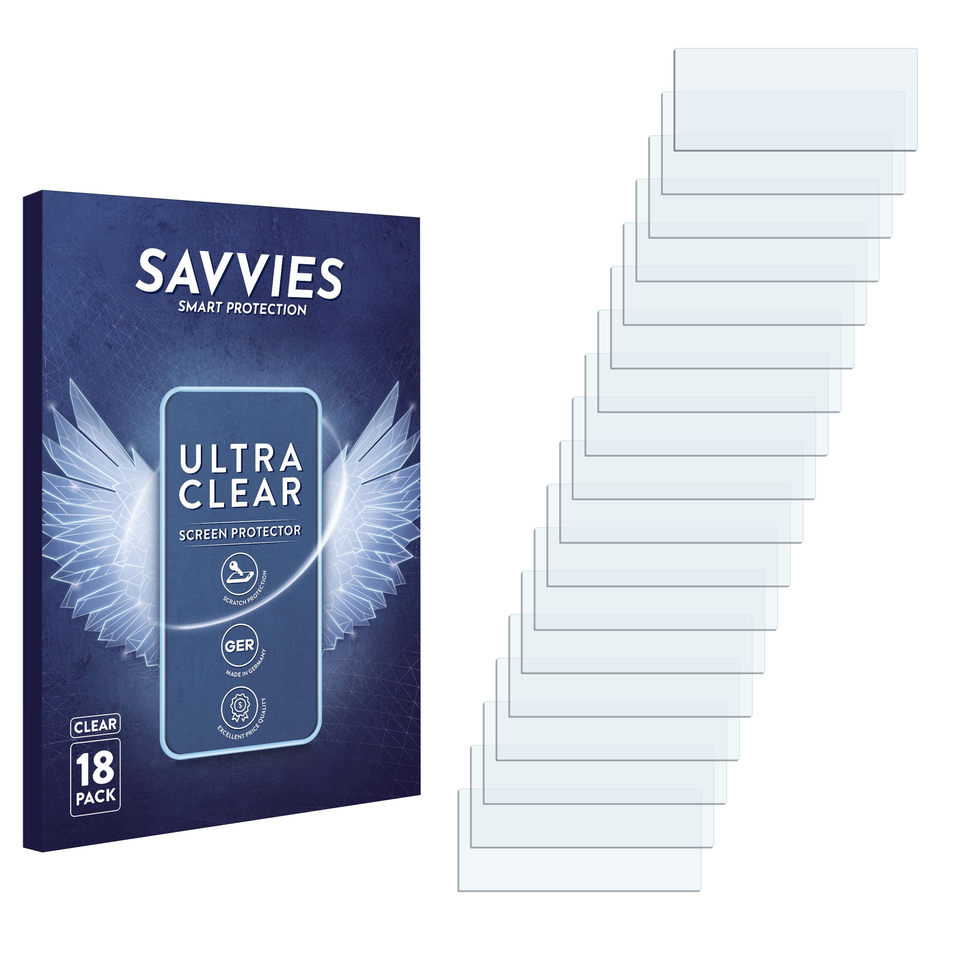 SAVVIES 18x klare Schutzfolie(für FL-700R) Olympus