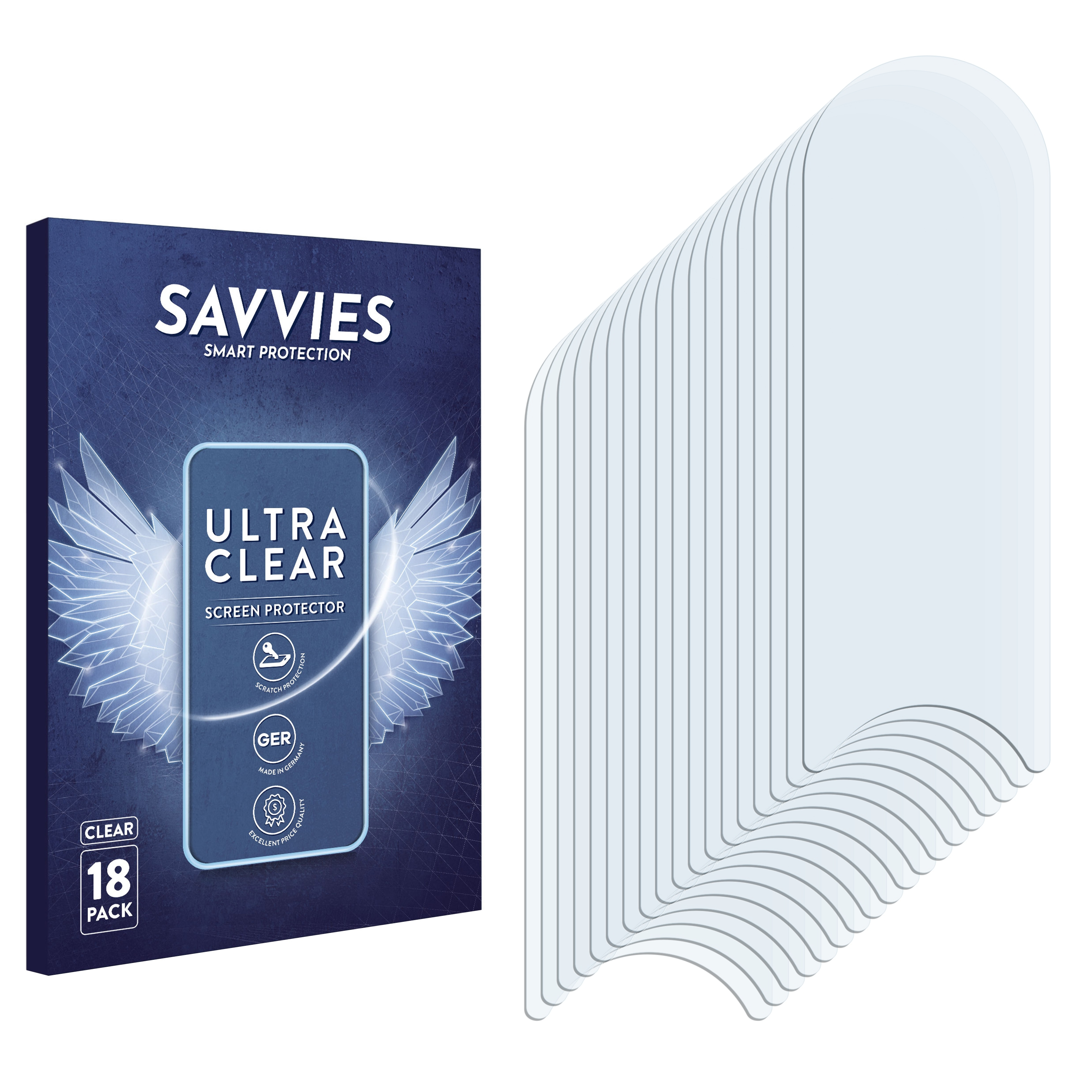 Tab 18x Schutzfolie(für S8 Ultra klare Samsung Galaxy SAVVIES 5G)