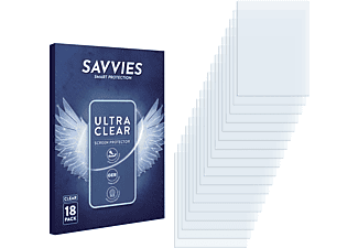 SAVVIES 18x klare Schutzfolie(für Mylife Unio)