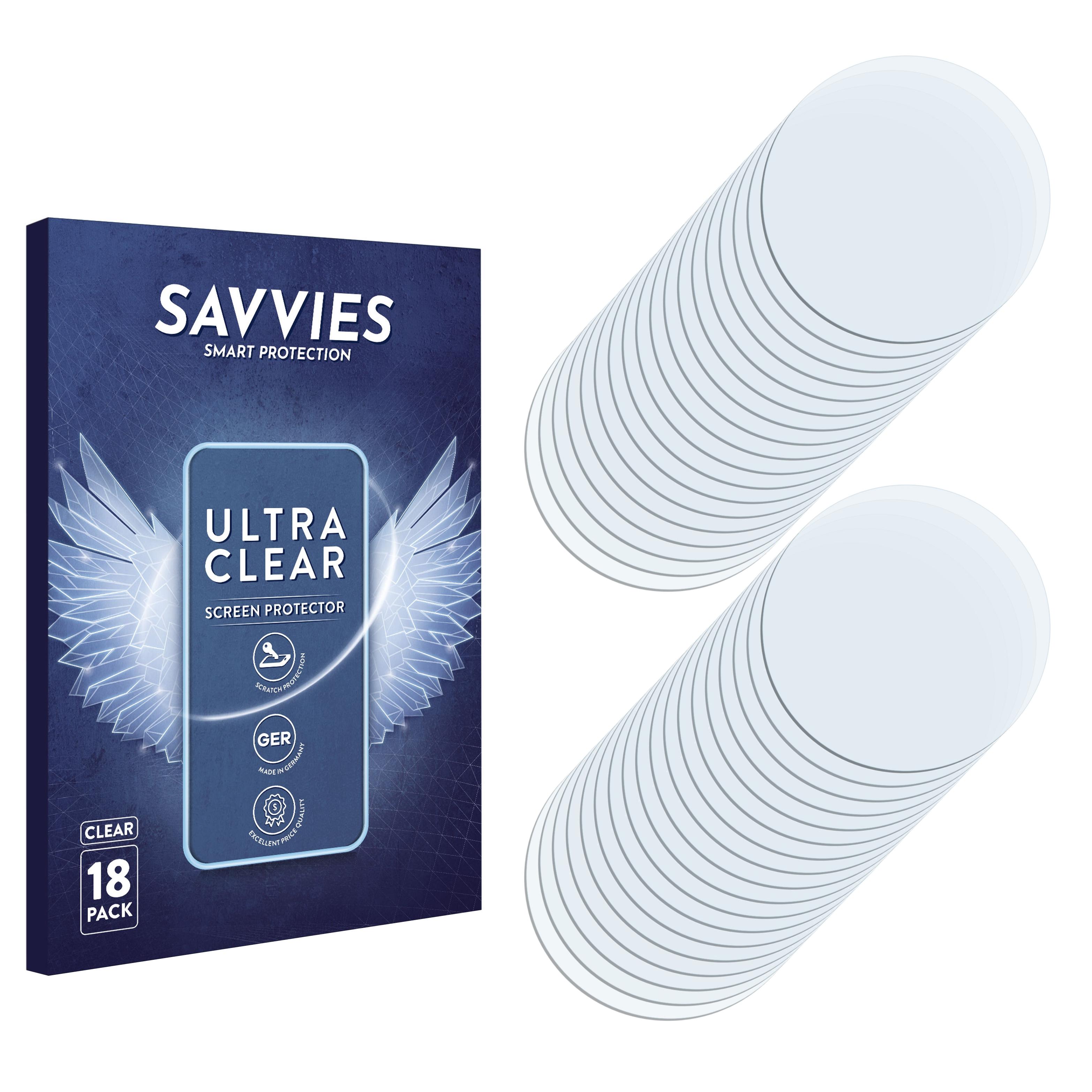 SAVVIES 18x klare Schutzfolie(für Nord OnePlus 2)
