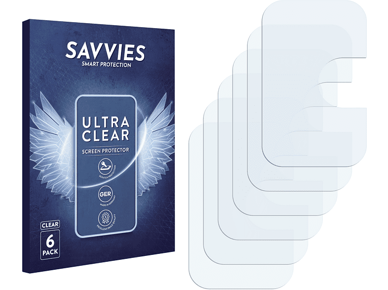 SAVVIES 6x klare Samsung A71) Schutzfolie(für Galaxy