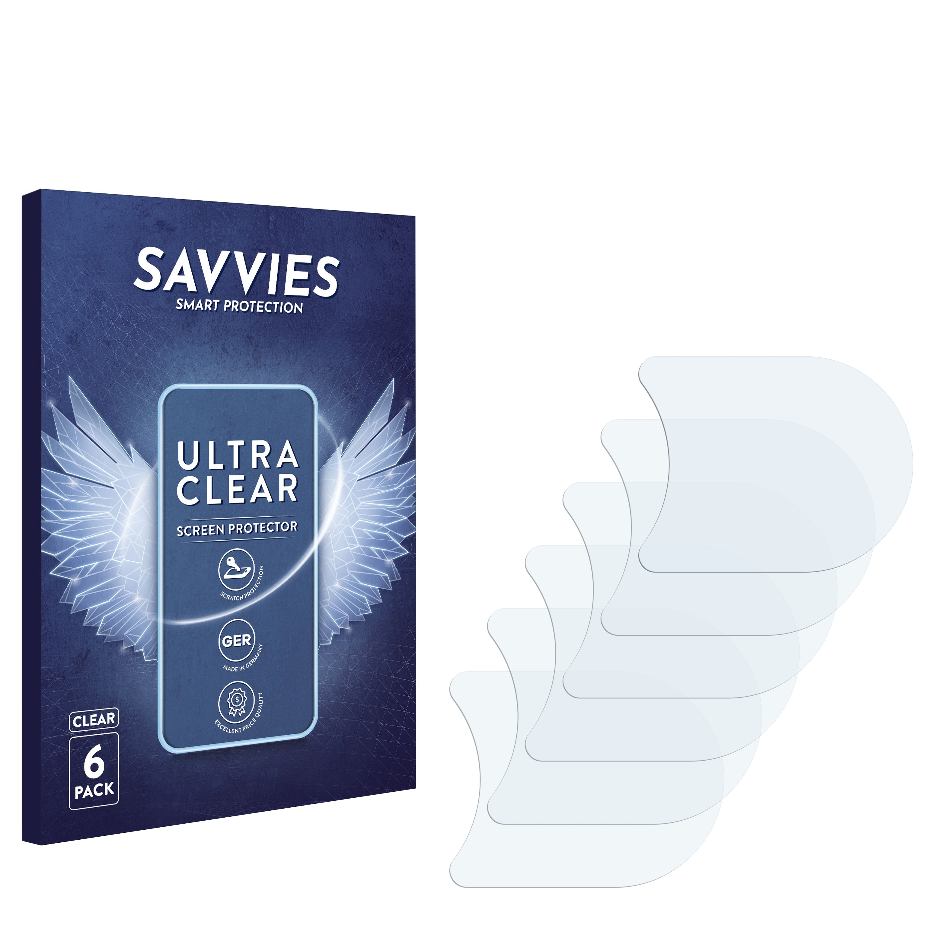 SAVVIES 6x klare 3) Schutzfolie(für Fairphone