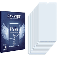 SAVVIES 18x klare Schutzfolie(für OnePlus 7T)