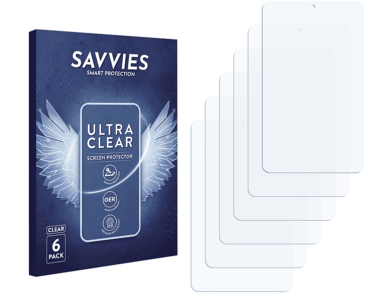 SAVVIES 6x klare Schutzfolie(für Allview WI8G)