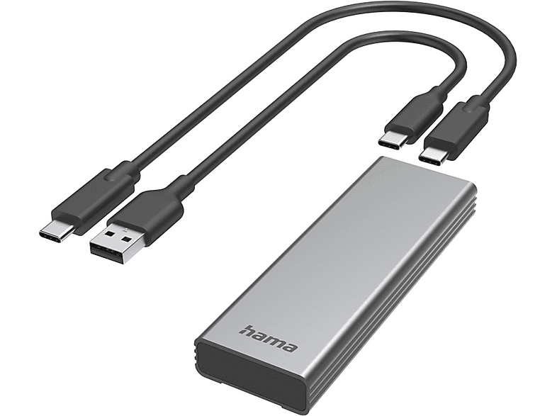 SATA HAMA NVMe, M.2 USB-Festplattengehäuse &