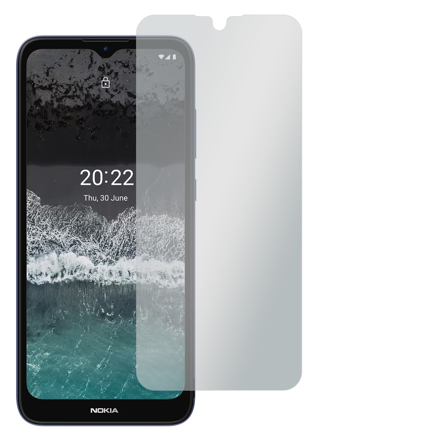 SLABO 4 C21) Displayschutz(für No Nokia x Nokia Reflexion