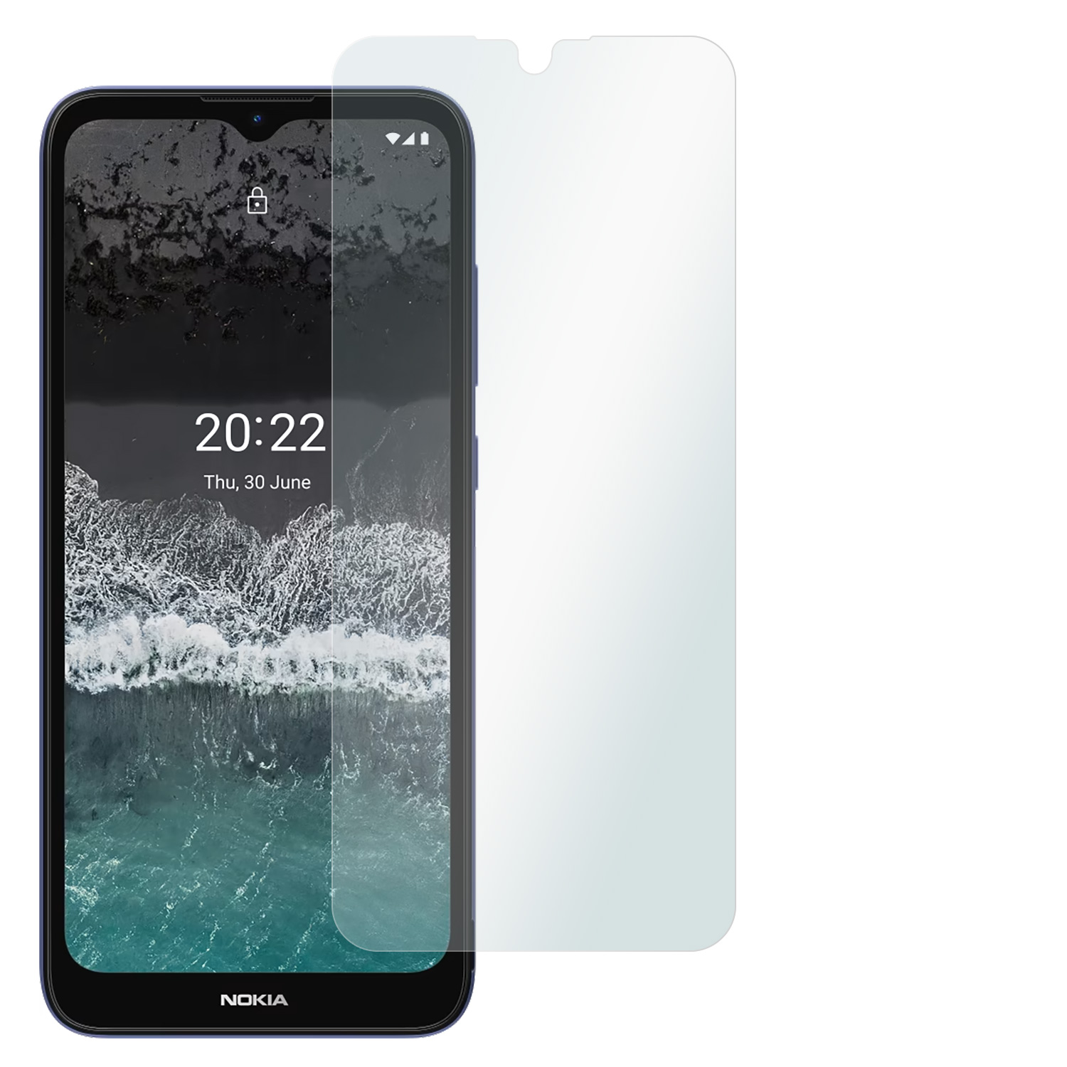 SLABO 4 x Clear Nokia Nokia Displayschutz(für Crystal C21)