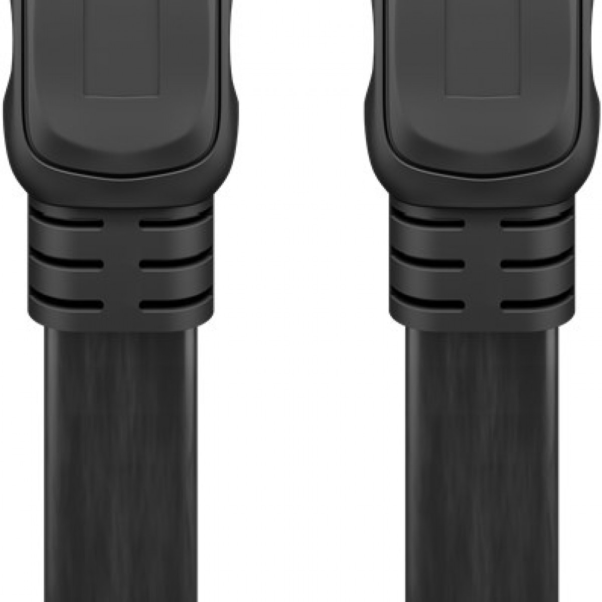 GOOBAY Kabel High-Speed-HDMI™-Flachkabel mit Ethernet HDMI