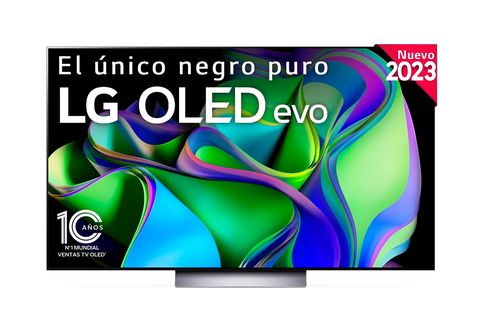 TV LG OLED evo 4K de 55'' C3, Procesador Máxima Potencia, Dolby