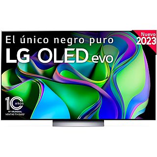 TV OLED 77" - LG OLED77C34LA, UHD 4K, Smart TV, DVB-T2 (H.265), Negro