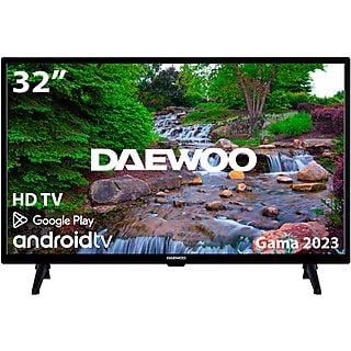 TV LED 32" - DAEWOO 32DM53HA1, HD, Negro