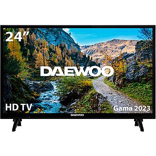 TV LED 24" - DAEWOO 24DE04HL1, HD, Negro