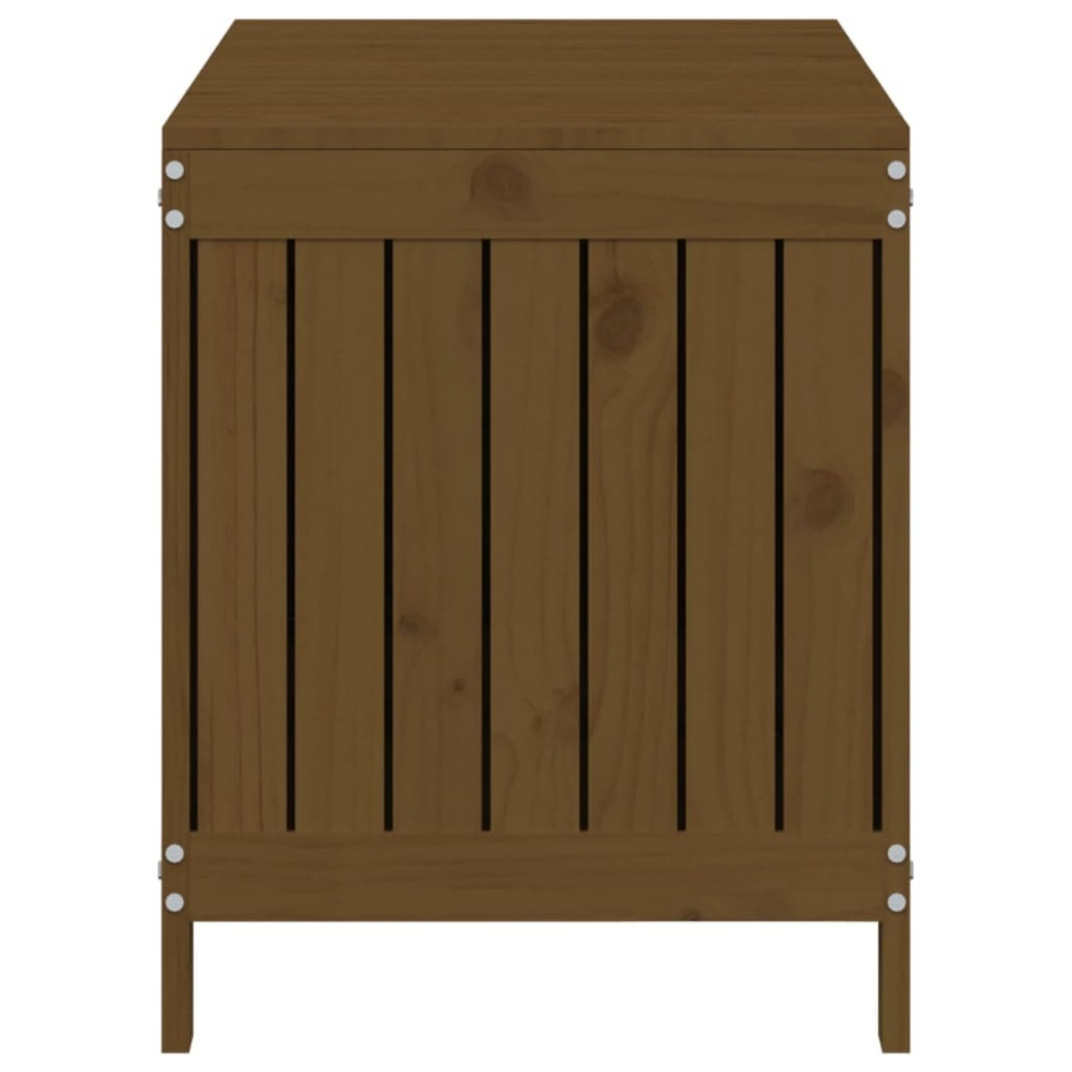 den Garten, Aufbewahrungsbox Honigbraun für DOTMALL xl-823839