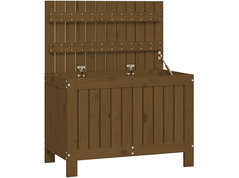 DOTMALL xl-823825 Aufbewahrungsbox für den Garten, Honigbraun | Aufbewahrungsbox für den Garten