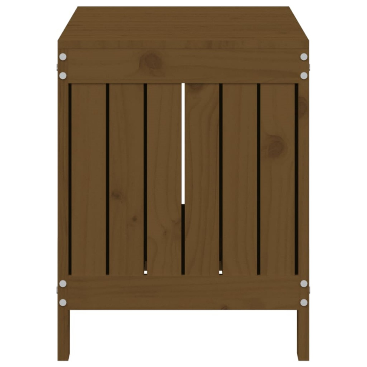 DOTMALL xl-823825 Aufbewahrungsbox Honigbraun für den Garten