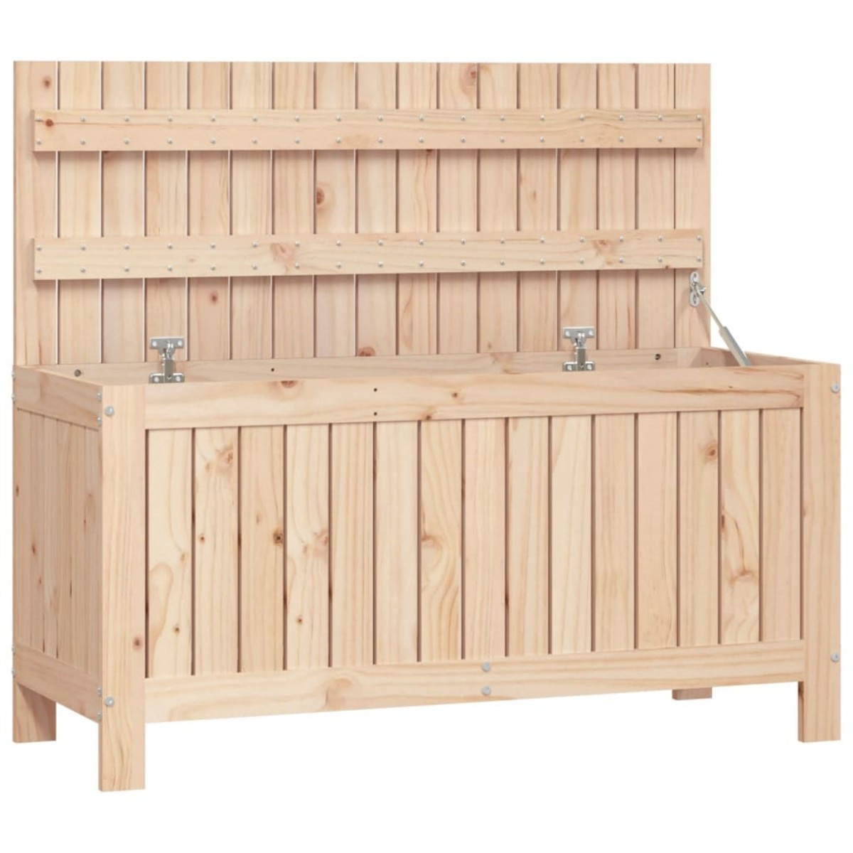 DOTMALL xl-823829 Holzfarbe Aufbewahrungsbox den Garten, für