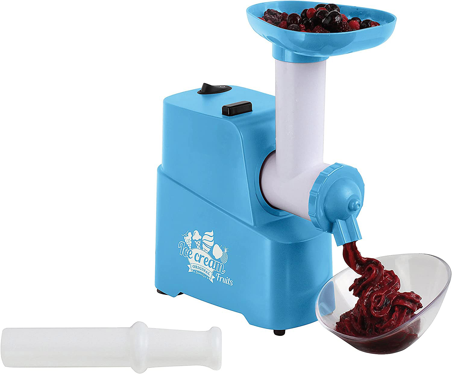 DOMOCLIP DOP161 (200 Sorbet-Maker Sorbet-Maker Watt, Blau)