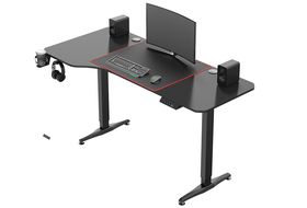 ESMART GTX-121 elektrischer Gaming Schreibtisch 125 x 60 cm
