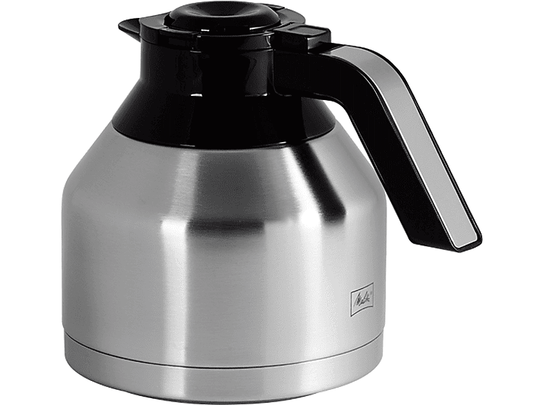 MELITTA Aroma Elegance Therm 1012-04 Filterkaffeemaschine Schwarz-Edelstahl | Thermokaffeemaschine