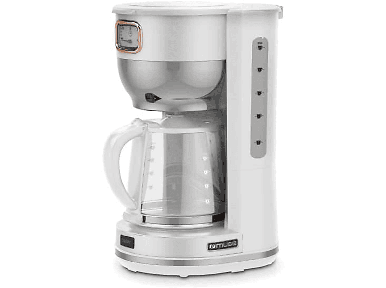 Cafetera de goteo - MUSE MS-220 W