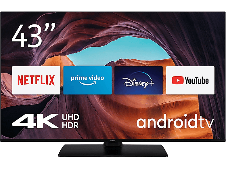 NOKIA UN43GV310 LED TV (Flat, 43 Zoll / 109 cm, UHD 4K, SMART TV
