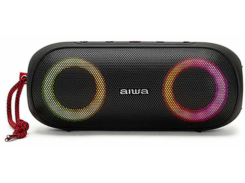 Enceinte Bluetooth Aiwa BST-500BK – Boombox 12W, IP67, TWS, Hyperbass, Noire
