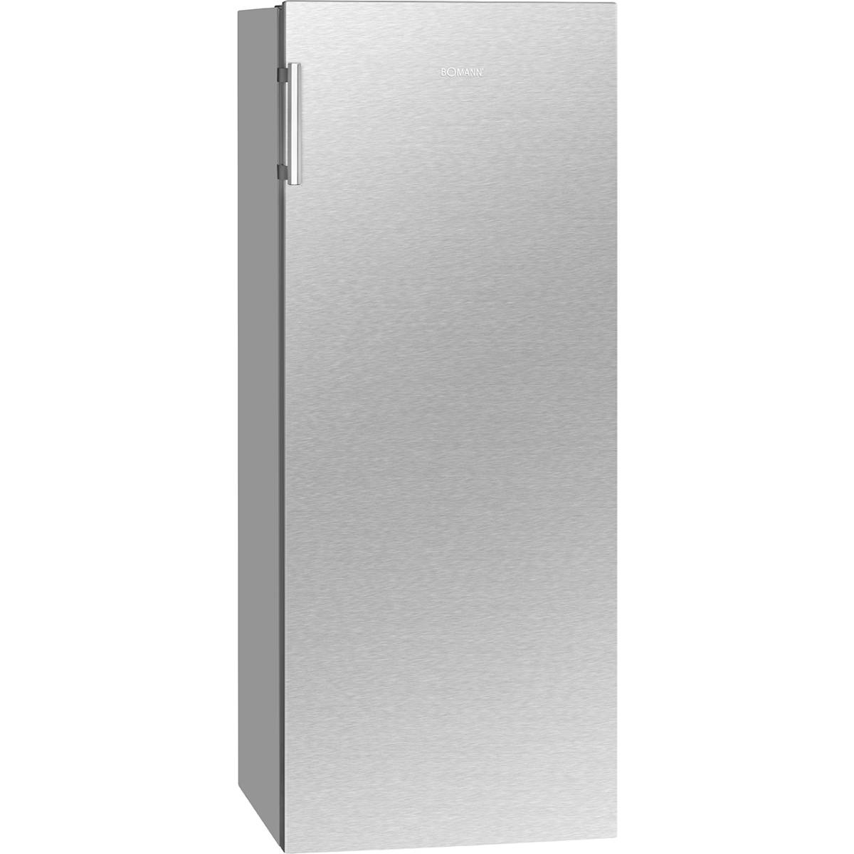 BOMANN VS 7316.1 Kühlschrank 143,4 hoch, (E, cm Silber)