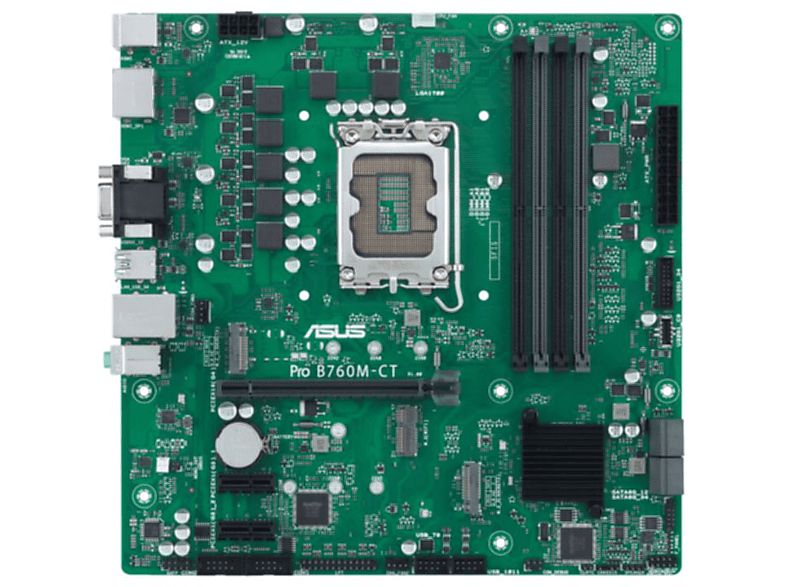 ASUS PRO B760M-CT-CSM Mainboards schwarz | Mainboard Intel Sockel 1700