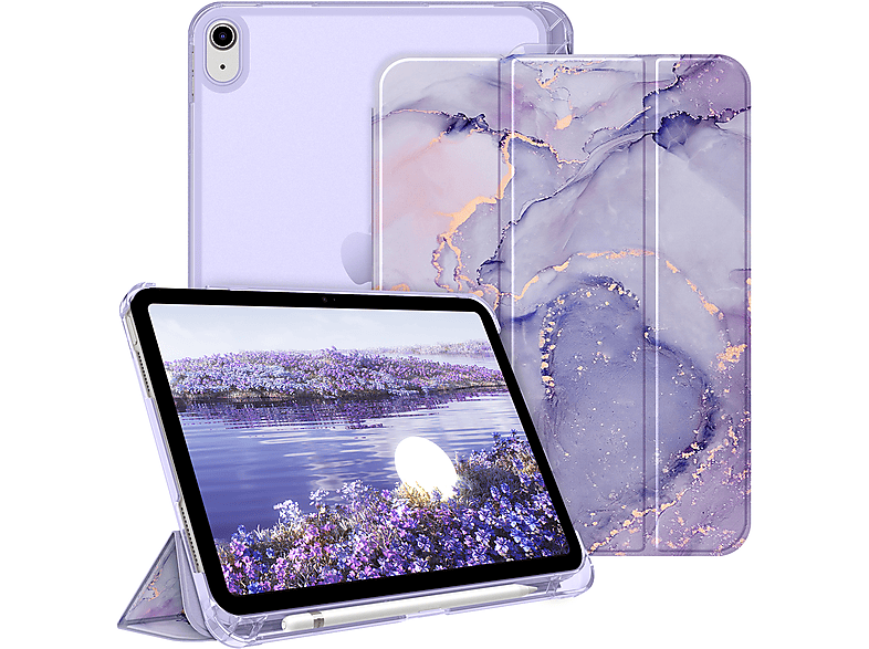 FINTIE Hülle Tablethülle Bookcover für Apple Kunstleder, PC, Marmor Lila | Taschen, Cover & Cases
