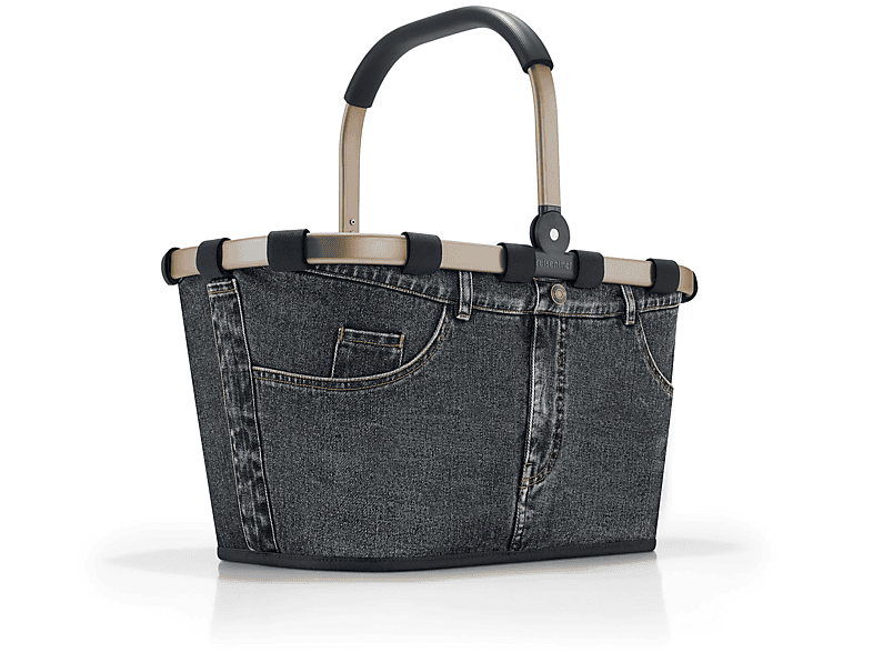 REISENTHEL carrybag Frame BK1034 Grey, Jeans Dark