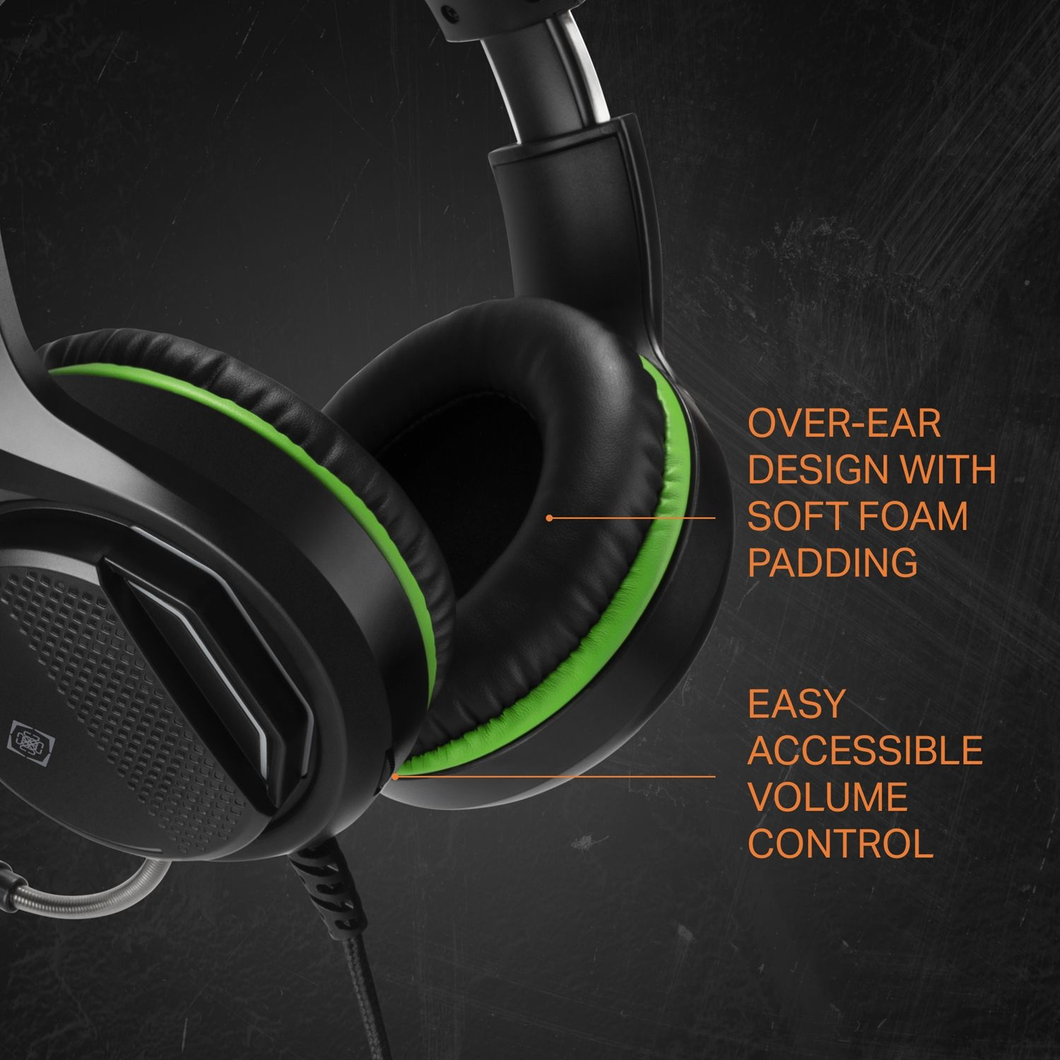 DELTACO GAMING Stereo Gaming Headset S/X, schwarz für On-ear Headset XBox One