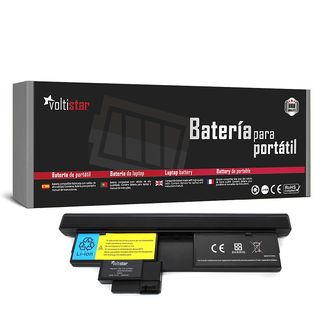 Batería para portátil - VOLTISTAR Bateria Para Portátil Lenovo Thinkpad X200 Tablet 42t4658 42t4657 42t4565 43r9257 43r9256