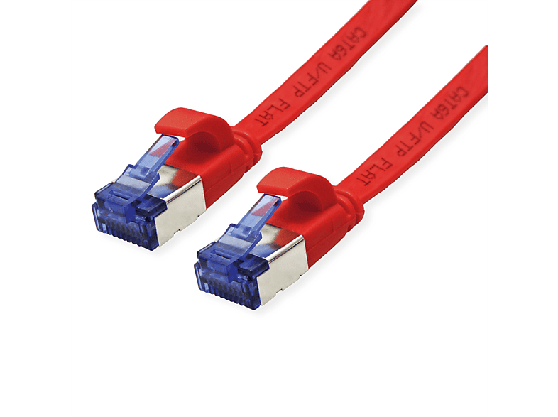 VALUE FTP patchkabel, Cat.6A (Class EA) Ethernetadapter 1 m rood ...