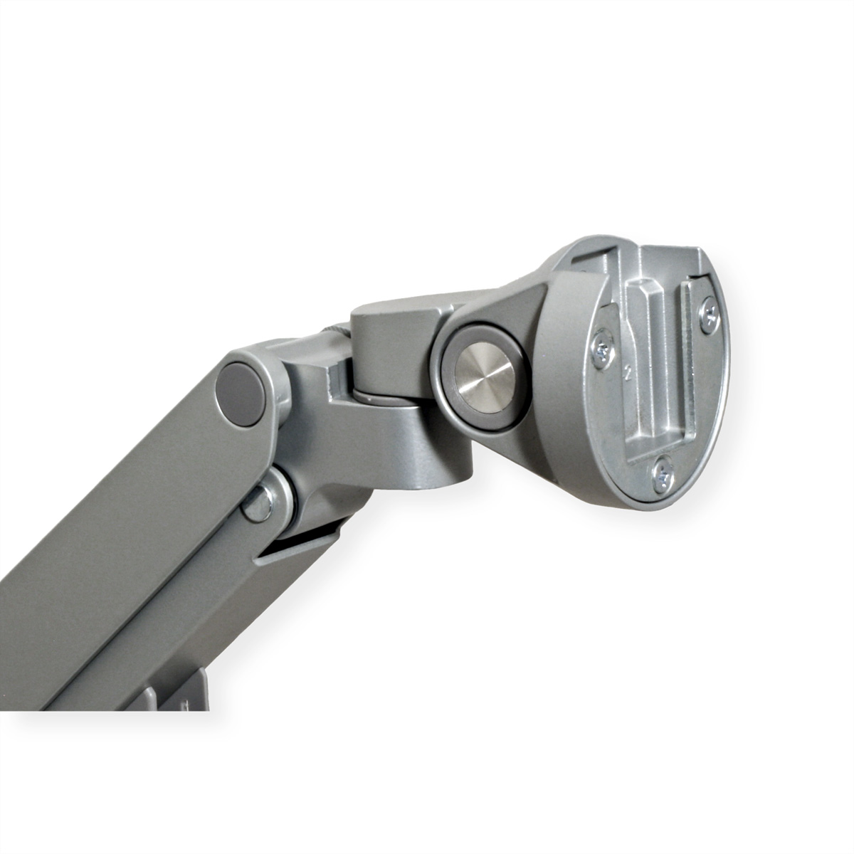 ROLINE LCD-Doppelarm, Tischmontage, Gasfeder, 5 Gelenke Tischmontage Monitorarm