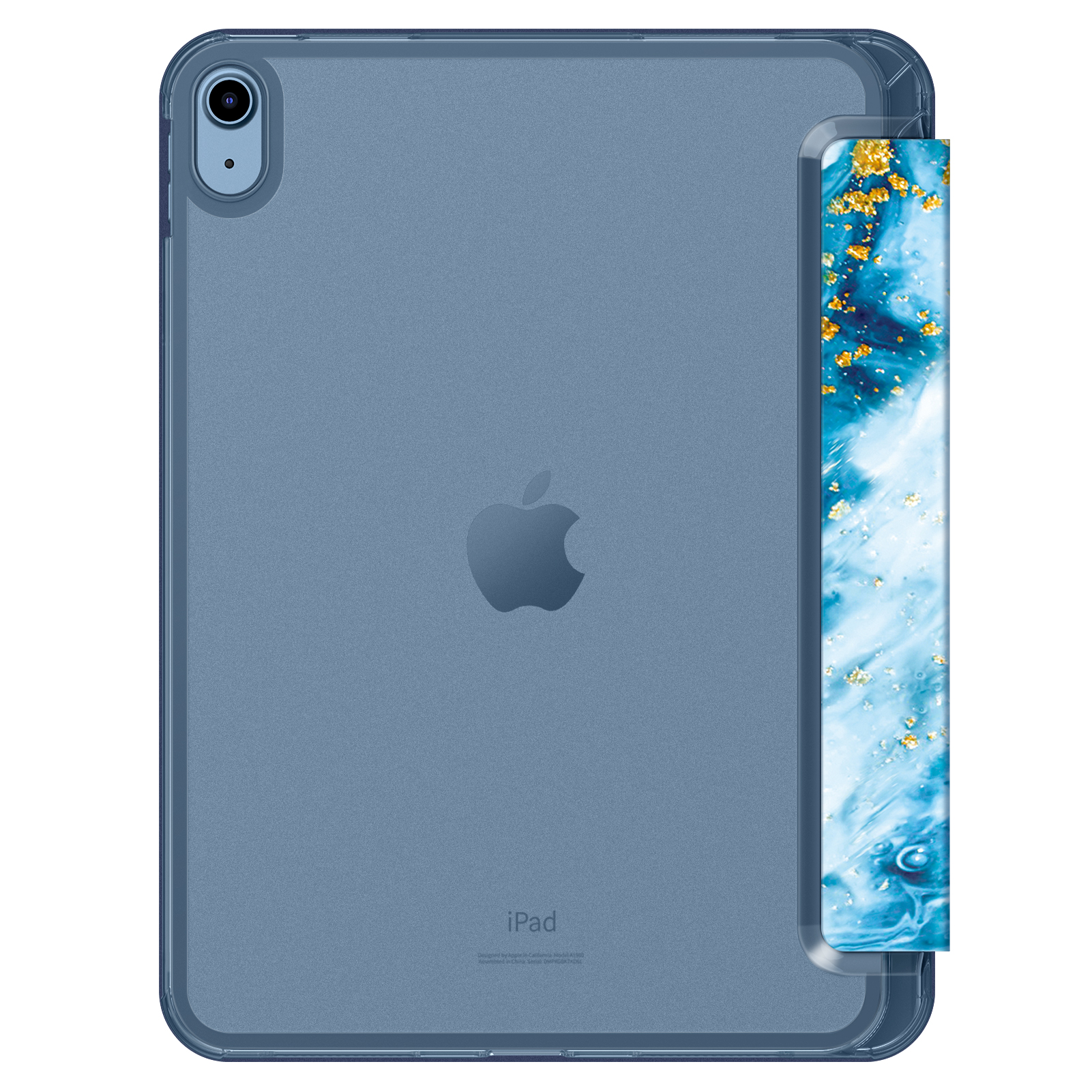 FINTIE Hülle Tablethülle Bookcover Kunstleder, für Meeresblau Apple PC