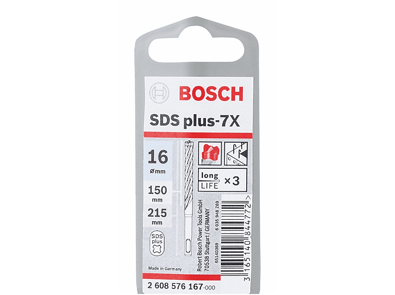 BOSCH PROFESSIONAL Bosch Hammerbohrer SDS-plus Blua Hammerbohrer 