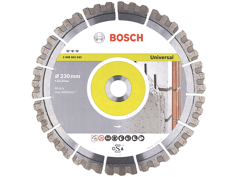 Blua Diamant BOSCH PROFESSIONAL Bosch Diamanttrennscheibe , Trennscheibe