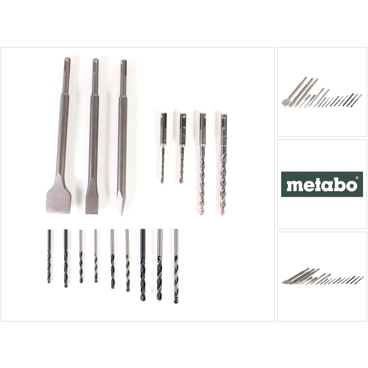 METABO SDSplusMeißel- Silber Bohrer