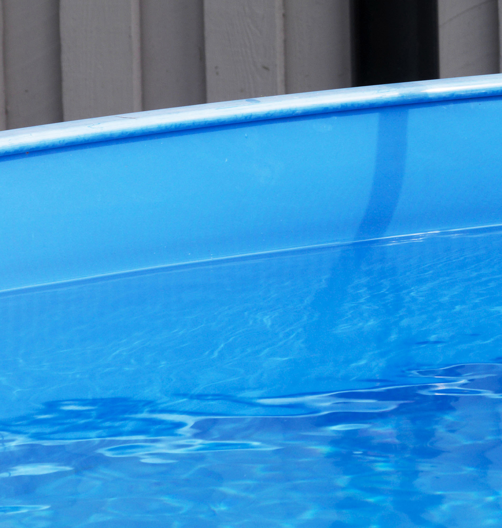 SWIM & FUN Poolfolie, 132 x Blau Overlay Ø550