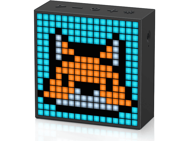 DIVOOM Timebox Evo Uyarlanabilir Piksel Ekranlı Bluetooth Hoparlör Siyah