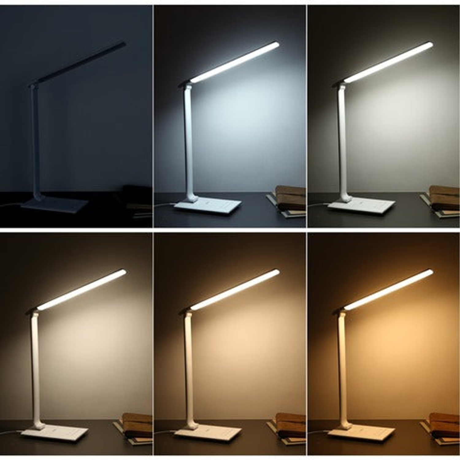 Tischlampe AUKEY Lampe LT-T10-Whi LED