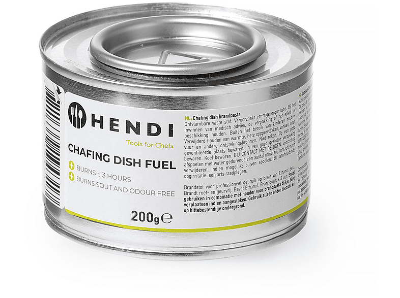 HENDI Chafing Dish Brennpaste (NL/DE/FR/EN) 24 Stk Brennpaste farbig